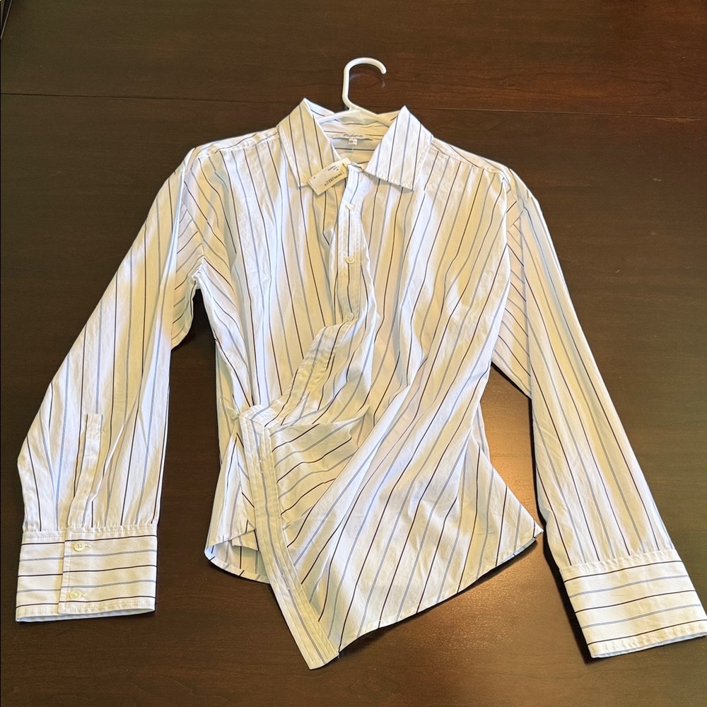 Madewell wrap button down